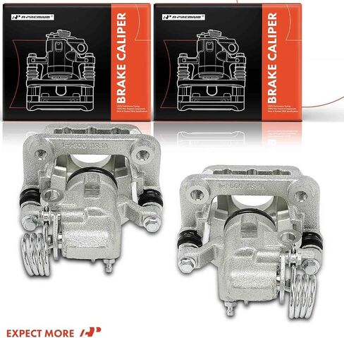 A-Premium Disc Brake Caliper Assembly with Bracket Compatible with Select Ford Models - Mustang 1994 1995 1996 1997 1998, Coupe/Convertible - Rear Left Driver Side in Saudi Arabia