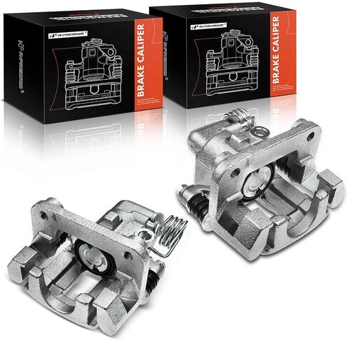 A-Premium Disc Brake Caliper Assembly with Bracket Compatible with Select Ford Models - Mustang 1994 1995 1996 1997 1998, Coupe/Convertible - Rear Left Driver Side in Saudi Arabia