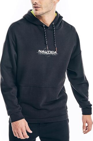 Nautica Men's Competition Sustainably Crafted Logo Pullover Hoodie in Saudi Arabia