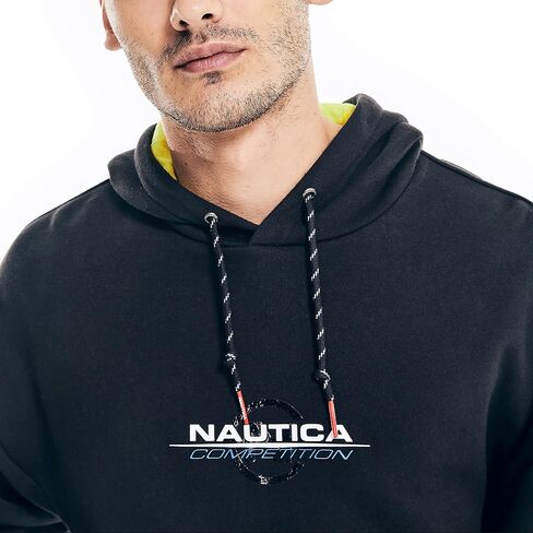 Nautica Men's Competition Sustainably Crafted Logo Pullover Hoodie in Saudi Arabia
