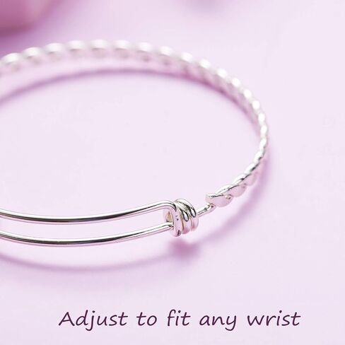 Melix Home Maid of Honor Gift سوار الأخت، شكرًا لك على وقوفك بجانبي اليوم ودائمًا، دائمًا أختي للأبد، سوار صديقي، أساور وصيفة العروس in Kuwait