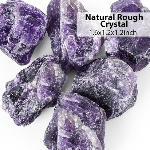 JOHOUSE 6PCS Rose Quartz, Natural Rough Stones Crystal Large Raw Crystals Bulk Healing Gemstones for Reiki Healing Tumbling Fountain Rocks in Saudi Arabia