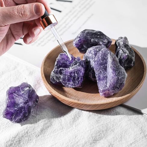 JOHOUSE 6PCS Rose Quartz, Natural Rough Stones Crystal Large Raw Crystals Bulk Healing Gemstones for Reiki Healing Tumbling Fountain Rocks in Saudi Arabia