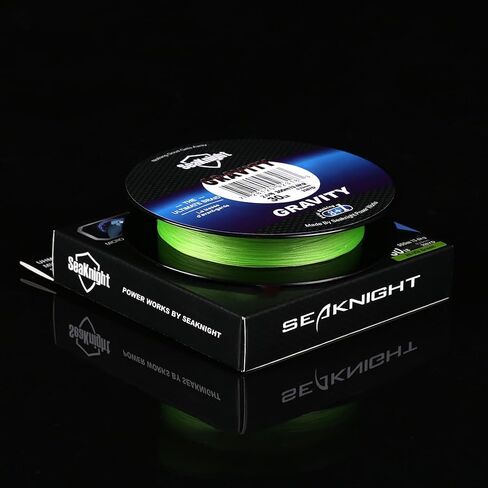 SeaKnight G9 II 9 خيوط 8+1 خط صيد مجدول سريع الغرق 164Yds/328Yds مقاوم لمياه البحر والأشعة فوق البنفسجية مطلي بخيط صيد البحر PTFE 17-80LB in Kuwait
