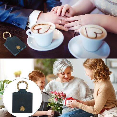 حامل حلقي لسلسلة المفاتيح الجلدية، حامل حلقي لصالة الألعاب الرياضية المحمولة وحقيبة سفر وحقيبة حلقية لحفلات الزفاف وحقيبة عملات معدنية in Saudi Arabia