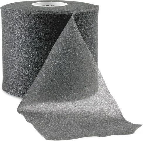 Cannon Sports Pre Wrap 30 Yard Roll Athletic Foam Tape Underwrap for Ankles Wrists Knees Elbows Hair (Black) in Saudi Arabia