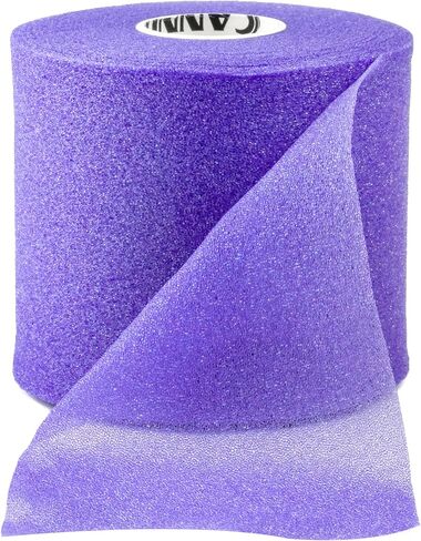 Cannon Sports Pre Wrap 30 Yard Roll Athletic Foam Tape Underwrap for Ankles Wrists Knees Elbows Hair (Black) in Saudi Arabia