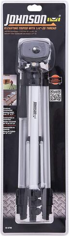 Johnson Level & Tool 40-6796 Elevating Tripod with 1/4" -20 Thread, 1'4"-4'3" Working Height, Aluminum, 1 Tripod in Saudi Arabia