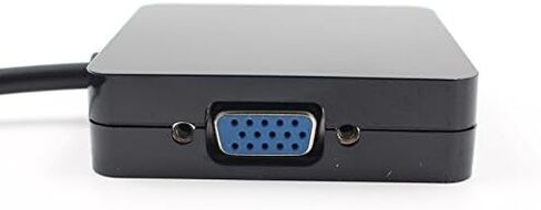 Mini DisplayPort to HDMI VGA DVI 4K Adapter, 3-in-1 Mini DP to HDMI/DVI/VGA Adapter(Male to Female) Compatible with MacBook Air, Mac Mini, Microsoft Surface Pro 3/4 in Saudi Arabia