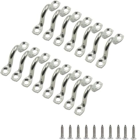 316 Stainless Steel Pad Eyelet, Stainless Steel Bimini Top Strap, M4 Eyelet Strap, Tie Down, Kayak Canoe Deck Rings in Saudi Arabia