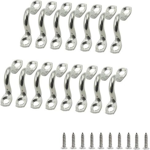 316 Stainless Steel Pad Eyelet, Stainless Steel Bimini Top Strap, M4 Eyelet Strap, Tie Down, Kayak Canoe Deck Rings in Saudi Arabia
