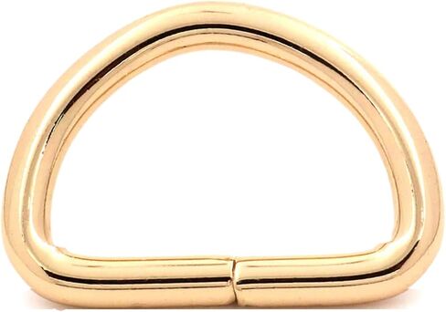 BIKICOCO Metal D-Rings Buckle, 1 Inch Non-Welded for Webbing Sewing DIY in Saudi Arabia