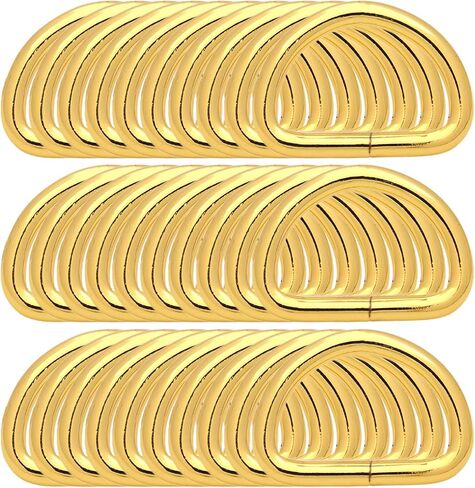 BIKICOCO Metal D-Rings Buckle, 1 Inch Non-Welded for Webbing Sewing DIY in Saudi Arabia