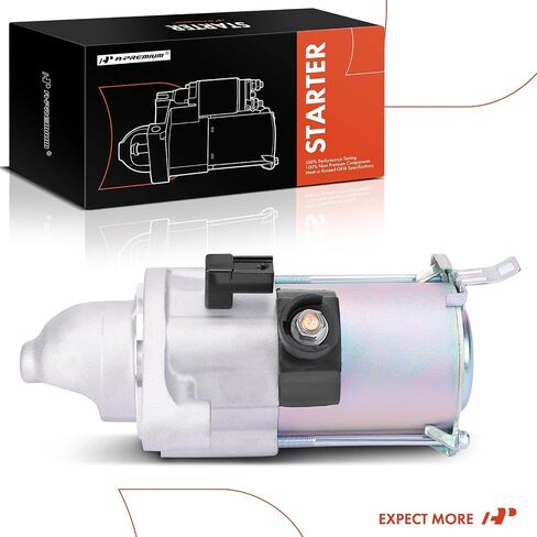 محرك تشغيل ممتاز متوافق مع Honda CR-V CRV 2014 2.4L، Civic 2014-2015 2.4L، 12V 1.6KW 9 أسنان في اتجاه عقارب الساعة، استبدال # 31200-R5A-A01 in Saudi Arabia