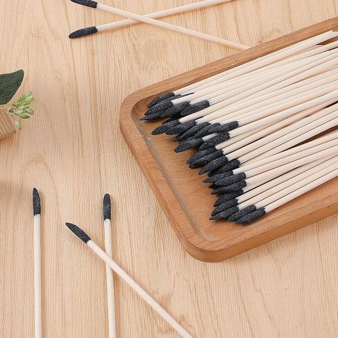 50 PCS Sanding Sticks for Woodworking, 280 Grit, 5.52 X 0.2inch Detail Sanding Tools Sanding Sticks for Wood Sanding Sticks Matchsticks Sanding Twigs for Plastic Models, Small Parts, Manicure in Saudi Arabia