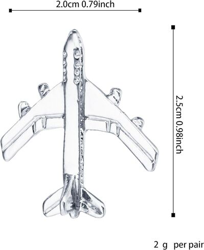 Airplane Brooch Pin Plane Small Cute Aircraft Brooch Lapel Pins Collar Badge for Backpack Shirt Bag Accessories in Saudi Arabia