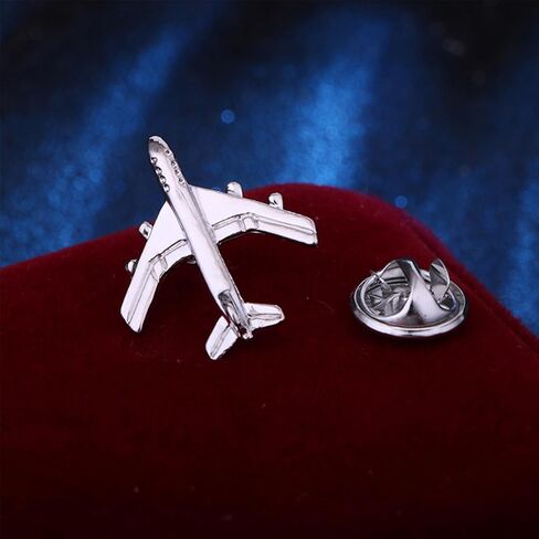 Airplane Brooch Pin Plane Small Cute Aircraft Brooch Lapel Pins Collar Badge for Backpack Shirt Bag Accessories in Saudi Arabia