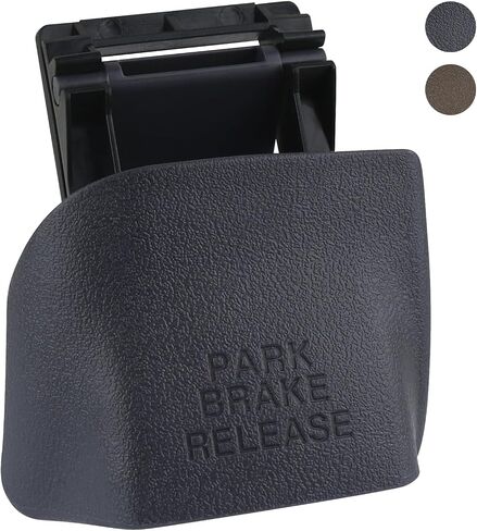 Parking Brake Release Handle (Brown) Compatible with 1998-2002 Dodge Ram 1500 2500 3500 Replaces RU38VK9AA in Saudi Arabia
