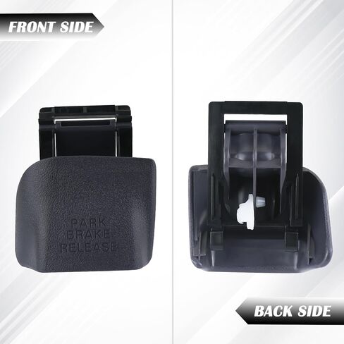 Parking Brake Release Handle (Brown) Compatible with 1998-2002 Dodge Ram 1500 2500 3500 Replaces RU38VK9AA in Kuwait