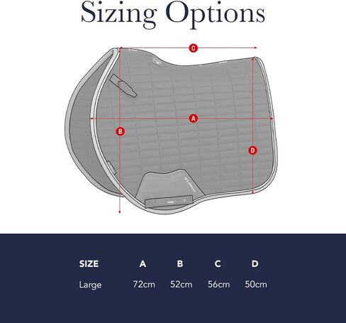 LeMieux Show Jumping Suede EuroJump Square Saddle Pad - English Saddle Pads for Horses - Equestrian Riding Equipment and Accessories in Saudi Arabia