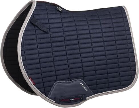 LeMieux Show Jumping Suede EuroJump Square Saddle Pad - English Saddle Pads for Horses - Equestrian Riding Equipment and Accessories in Saudi Arabia