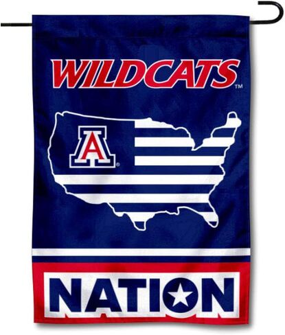 شركة College Flags & Banners Co. علم حديقة أريزونا وايلد كاتس مع نجوم وخطوط الولايات المتحدة الأمريكية in Saudi Arabia