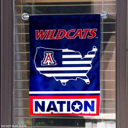 شركة College Flags & Banners Co. علم حديقة أريزونا وايلد كاتس مع نجوم وخطوط الولايات المتحدة الأمريكية in Saudi Arabia