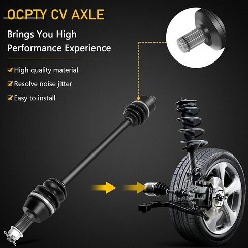 OCPTY Front Left Right CV Axle Shaft Assembly 1332637 Replacement for Polaris Brutus Brutus Ranger 900 Ranger Crew 570 Ranger Crew 900 6 Ranger Crew 900-6 Ranger Crew XP 1000 Ranger Crew XP 900-6 in Saudi Arabia