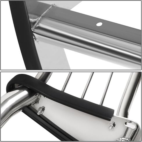 DNA Motoring GRILL-G-022-BK واقي شبكة مصد أمامي أسود متوافق مع 09-18 Ram 1500 in Kuwait