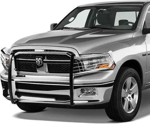 DNA Motoring GRILL-G-022-BK واقي شبكة مصد أمامي أسود متوافق مع 09-18 Ram 1500 in Kuwait