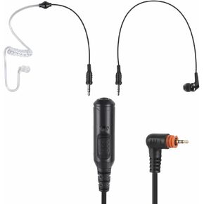 Surveillance Kit Earpiece 2.5mm Jack Slim Plug Single Pin Headset Mic Inline Ptt Ear Piece for Motorola sl300 sl7550 tlk100 sl7580e sl7590e sl3500e sl1k sl1m(to 3.5mm Aux Earbuds Earphone) in Kuwait