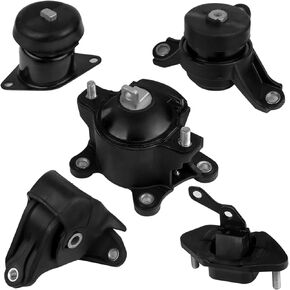 Engine Motor Mount Set Replacement for Honda Accord 2.4L 2008-2012, Acura TSX 2009-2013(Automatic Transmission) Replace Part Number: A4561,A4565,A4570,A4572,A4584（5PCS）