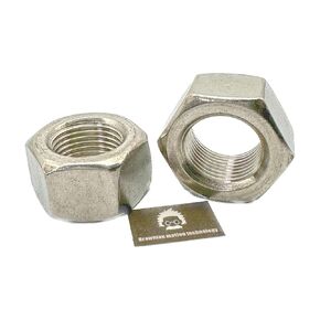 Stainless Steel SS304 7/8"-14 UNF HEX NUT Unified National Fine Series (Pack of 4PCS)