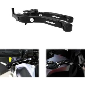 xitomer Motorcycle Brake Clutch Handle Levers, Fit for CMX300 Rebel CMX500 2017-2023, CB500X/F/R 2022-2023 Motorcycle CNC Adjustable Brake Clutch Levers (Black)