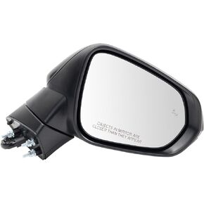 TRQ Right Mirror Compatible with 2018-2021 Lexus NX300 NX300h
