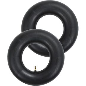 2 Pack Heavy Duty Replacement Inner Tube,Car Accessories Heavy Duty Replacement Inner Tube with TR-87 Bent Valve Stem,Inner Tubes Replacement for Wheelbarrows,Mowers (4.10/3.50-4)