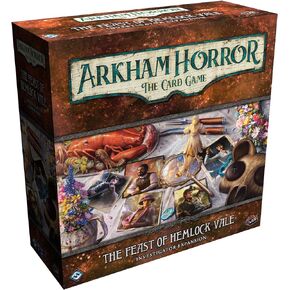 Arkham Horror The Card Game The Feast of Hemlock Vale Investigator Expansion - Face Unknown Terrors! Lovecraftian Cooperative LCG, Ages 14+, 1-4 Players, 1-2 Hr Playtime, Made by Fantasy Flight Games