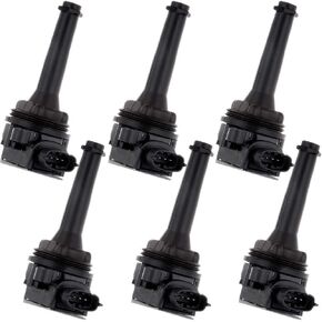 OCPTY Set of 6 Ignition Coils Compatible with OE: UF341 5C1320 C1258 Fit for Volvo C70/S60/S70/S80/V70/XC70/XC90 1999-2009