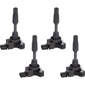 ENA Set of 4 Ignition Coil Pack Compatible with Buick Chevy Envision LaCrosse Regal Verano ATS CT6 CTS Blazer Camaro Colorado Equinox Impala Malibu Acadia 2.0L 2.4L 2.5L Replace# 12627120 UF680 C1827