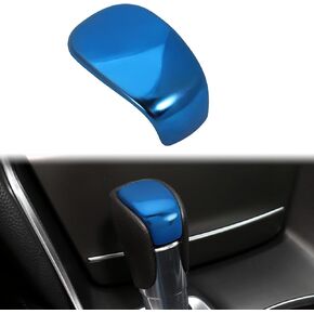 TOMALL Stainless Steel Car Gear Shift Knob Cover Trim Compatible with Honda Accord 10th 2018 2019 2020 2021 2022 Shift Panel Trim Gear Lever Cover for Car Interior Center Console Car Accessories (Red)