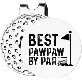علامة جولف Pawpaw مع مشبك قبعة مغناطيسي، أفضل Pawpaw من Par Golf Ball Marker Golf هدية مبتكرة - هدايا ملحقات الجولف لمحبي الجولف الرجالي in Kuwait