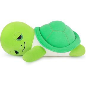 Achwishap Turtle Stuffed Animal,Cute Plushies Turtle Pillow,Cute Stuffed Animal Plush Toys Turtle Plush,Soft Tortoise Body Pillow Gifts for Kids Adults Birthday(Tortoise,14")