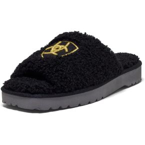ARIAT Women's Indoor/Outdoor Soft Comfortable Open Toe Slip-on Cozy Slide Slipper