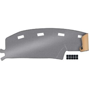 ترقية غطاء لوحة القيادة داكرون المناسب لـ 1994-1997 Do-dge Ram 1500/ Ram 2500/ Ram 3500 فعال مضاد للوهج، يقلل الانعكاس، حماية من الشمس، مقاوم للغبار، مقاوم للأشعة فوق البنفسجية - رمادي in Kuwait