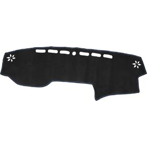 Dash Cover for Toyota 4runner 2015-2019 / Center Console Dashboard Cover/Non-Slip/Suede / 1 Pcs Black Blue