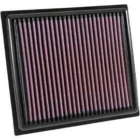 K&N Engine Air Filter: Reusable, Clean Every 75,000 Miles, Washable, Premium, Replacement Car Air Filter: Compatible with 2014-2019 Jeep/Fiat L4 1.4/1.6/2.4 L (Compass, Renegade, 500x), 33-5034
