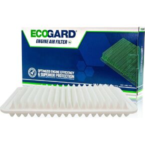 ECOGARD XA5432 Premium Engine Air Filter Fits Toyota Camry 2.4L 2002-2006, Highlander 3.5L 2008-2013, Sienna 3.3L 2004-2006, Sienna 3.5L 2007-2010, Highlander 3.3L 2004-2007, Camry 3.0L 2002-2006