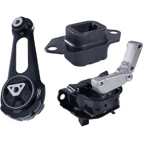 Engine Motor Mount Compatible with 2012-2019 Nissan Versa 1.6L 2014 Nissan Note 1.6L Automatic Transmission Replace OE A7368 A7369 A4361 Set of 3