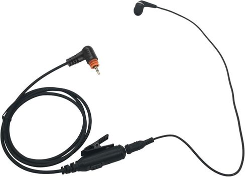 Surveillance Kit Earpiece 2.5mm Jack Slim Plug Single Pin Headset Mic Inline Ptt Ear Piece for Motorola sl300 sl7550 tlk100 sl7580e sl7590e sl3500e sl1k sl1m(to 3.5mm Aux Earbuds Earphone) in Saudi Arabia