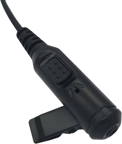Surveillance Kit Earpiece 2.5mm Jack Slim Plug Single Pin Headset Mic Inline Ptt Ear Piece for Motorola sl300 sl7550 tlk100 sl7580e sl7590e sl3500e sl1k sl1m(to 3.5mm Aux Earbuds Earphone) in Saudi Arabia